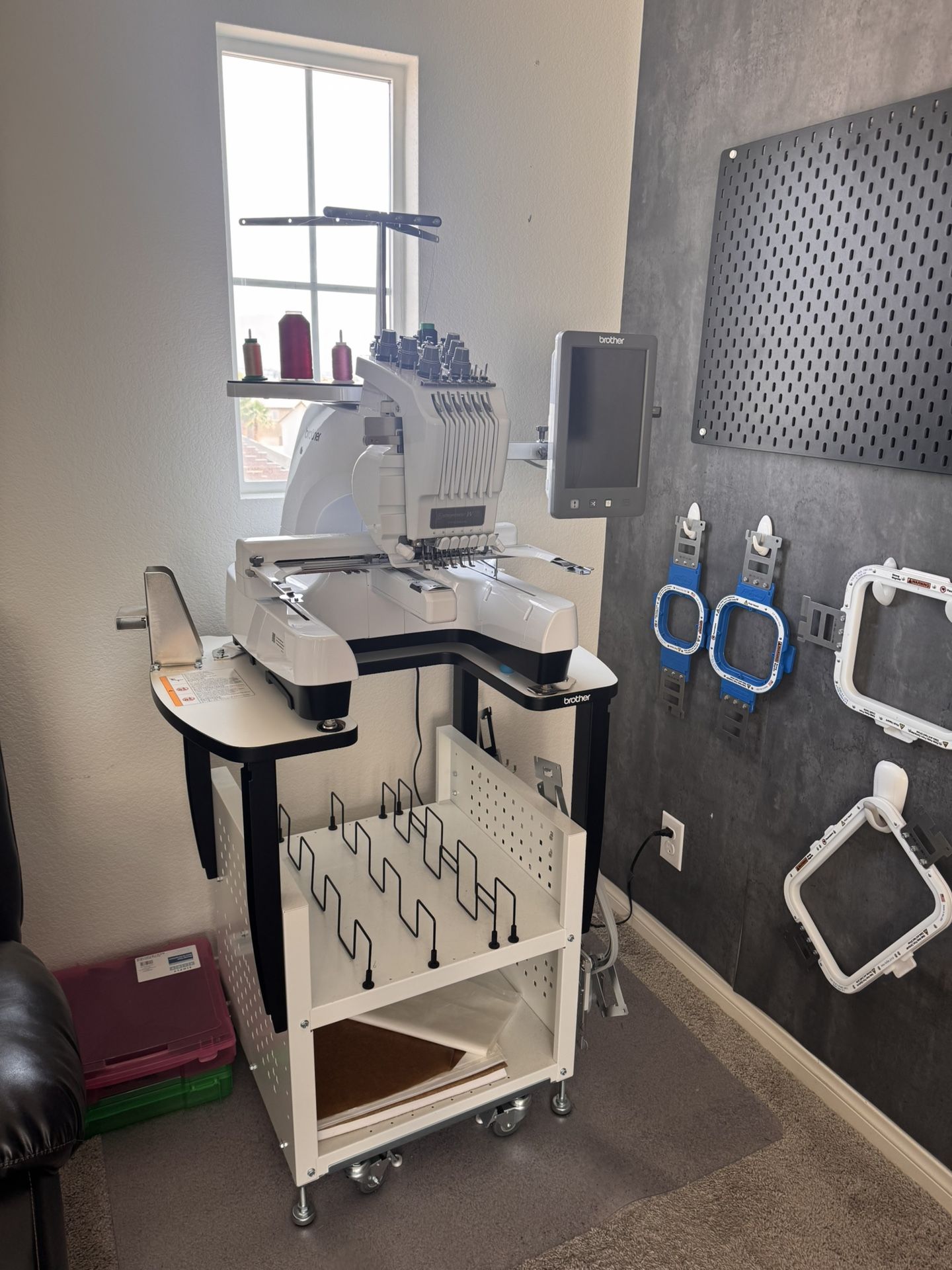Brother PR680W Embroidery Machine - Less Than 1 Year Old