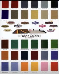 Pool table supplies,move, refelt