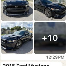 2016 Ford Mustang 2,3L ENGINE ECOBOOST 