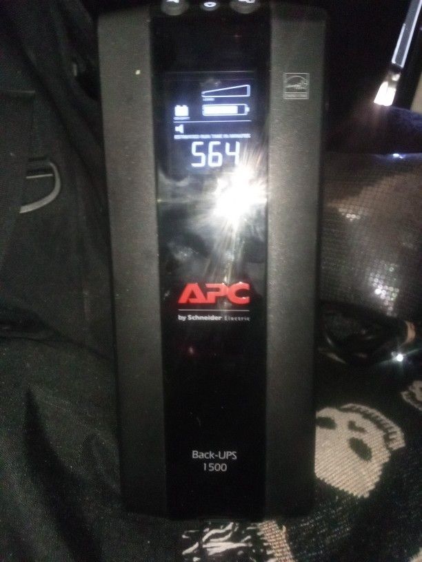 APC Back Up Battery and Network Surge Protector.