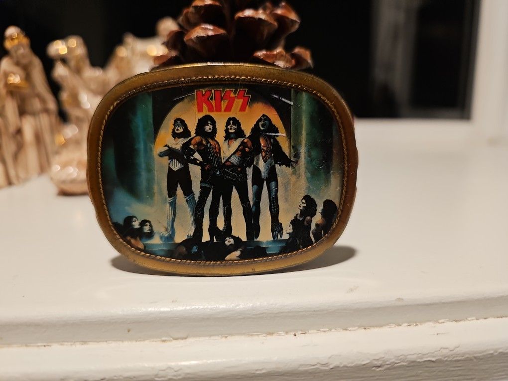 1977 Kiss Belt Buckle