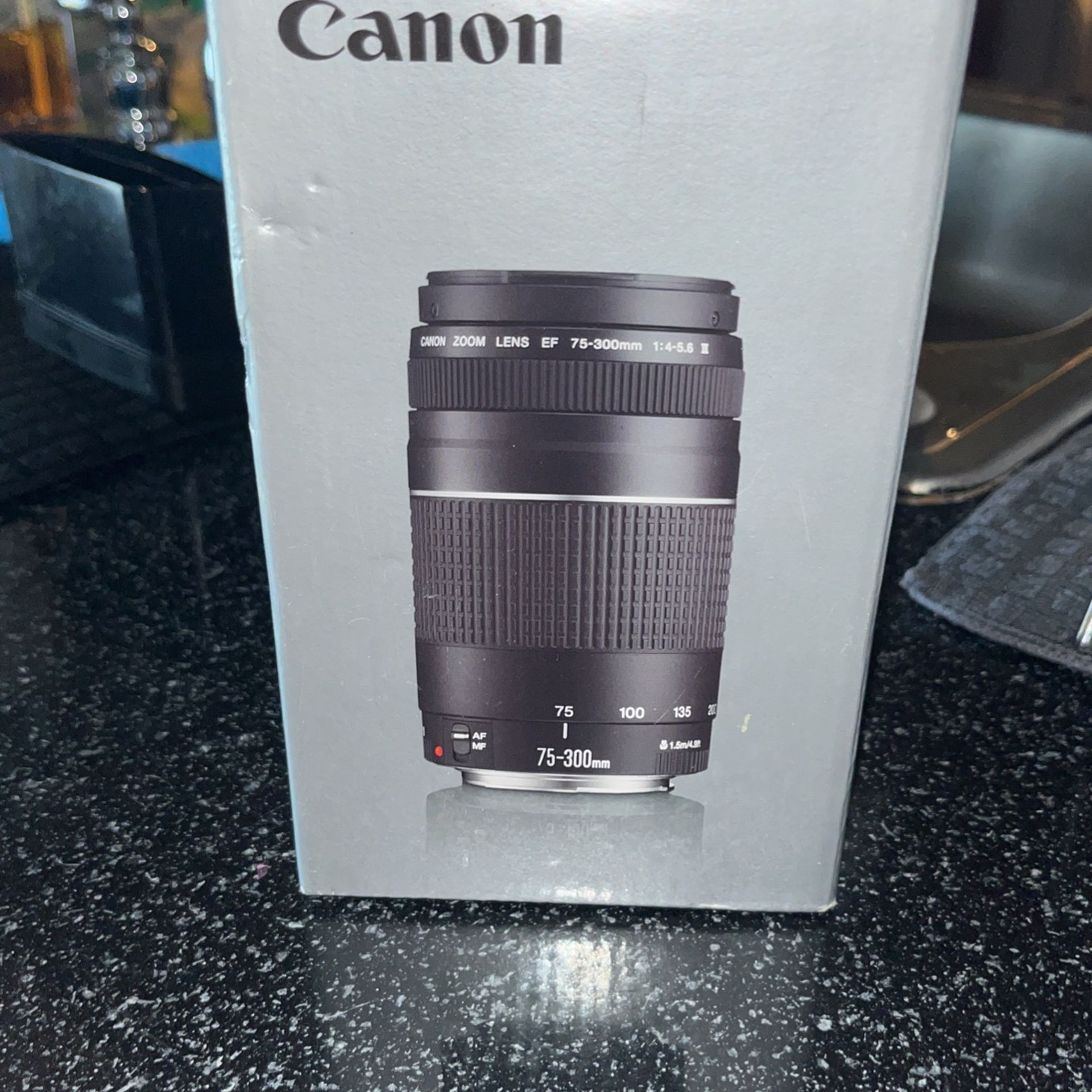 Canon Ed 75-300 Mm Lense 