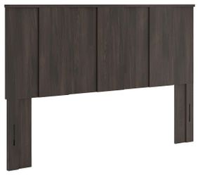 Jadiston Dark Brown King Panel Headboard (Online Special Price)