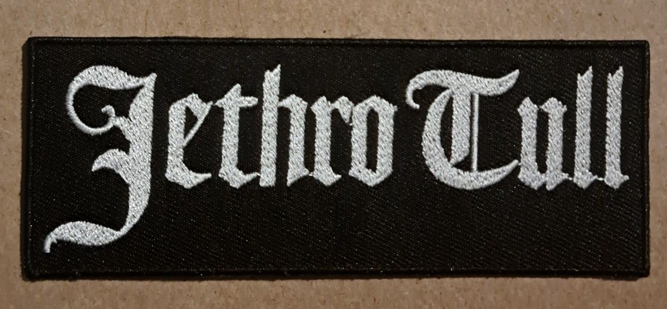 Jethro Tull embroidered Iron on patch