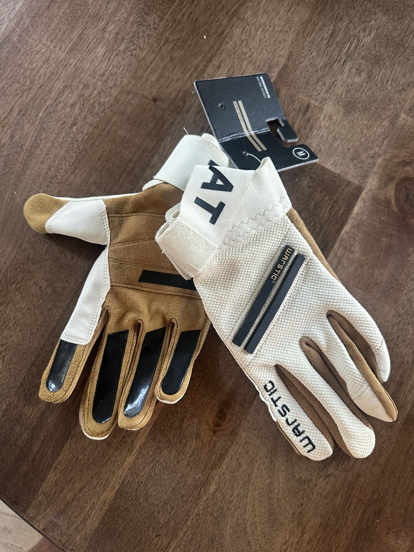 Warstic Batting Gloves (brand new)-Workman III Size medium
