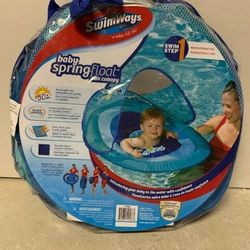 Swimways Baby SpringFloat w/Sun Canopy 9-24mo