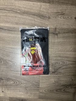 Red Camo Bape Tee Size L