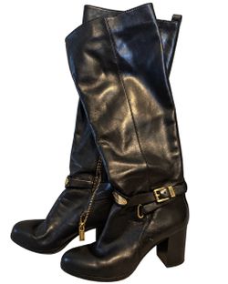 Michael kors black boots size 6.5
