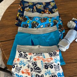 Boxer Briefs Size 2T/3T 9 Pack