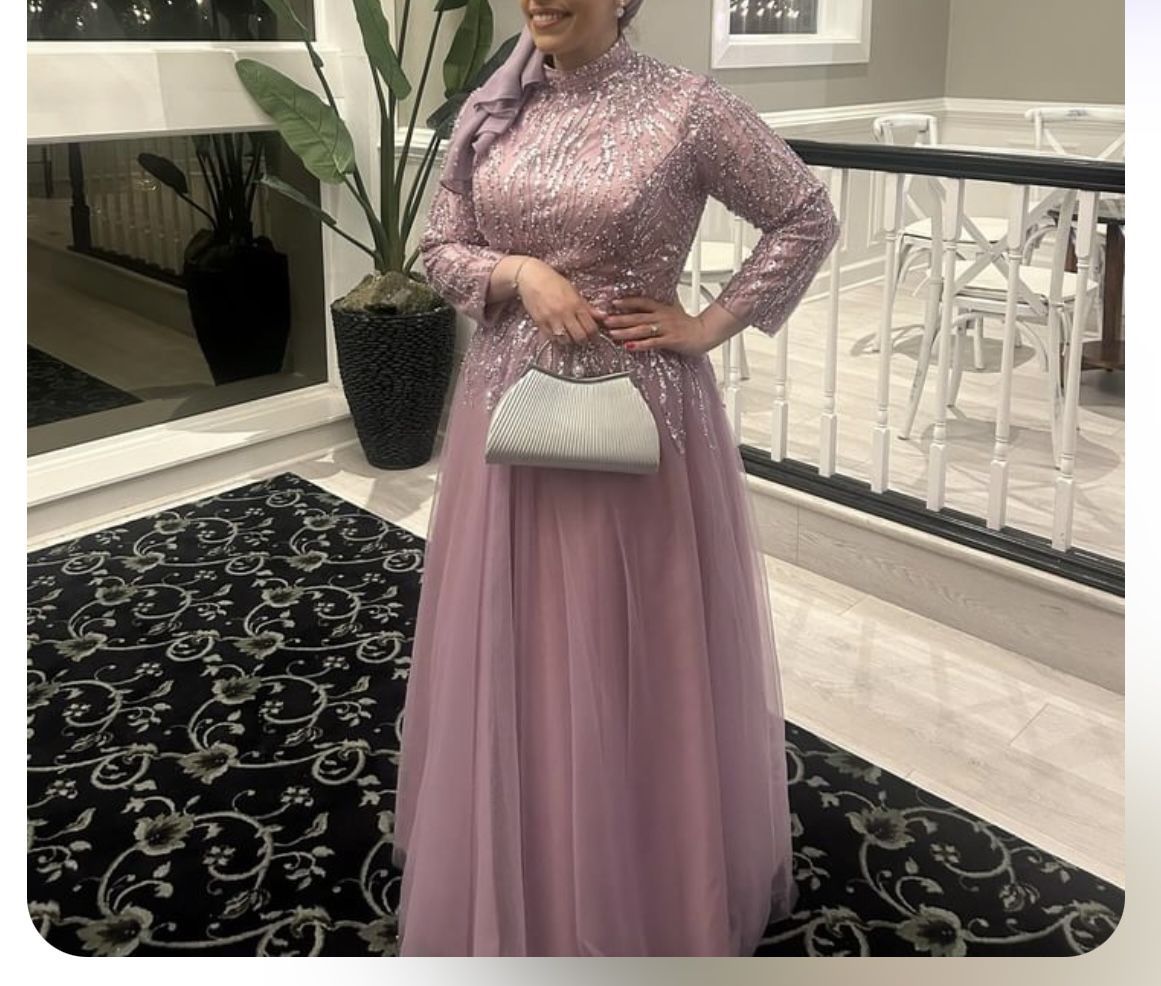 Lilac Purple Formal Dress