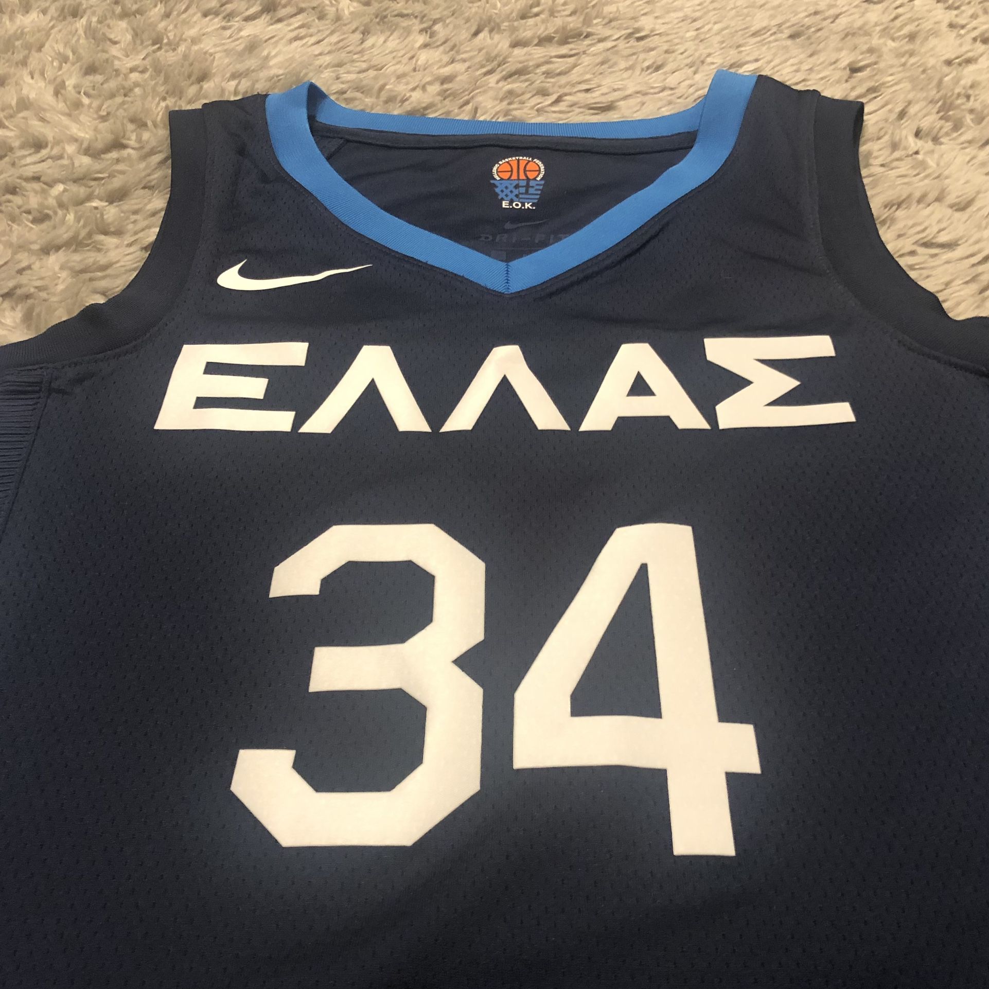 NBA Mens Small Stitched Jersey- Giannis Antetokounmpo #34 Milwaukee Bucks  for Sale in Avon, IN - OfferUp