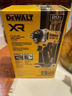 1/4” HIGH TORQUE Impact Driver (Tool Only Solo Herramienta)