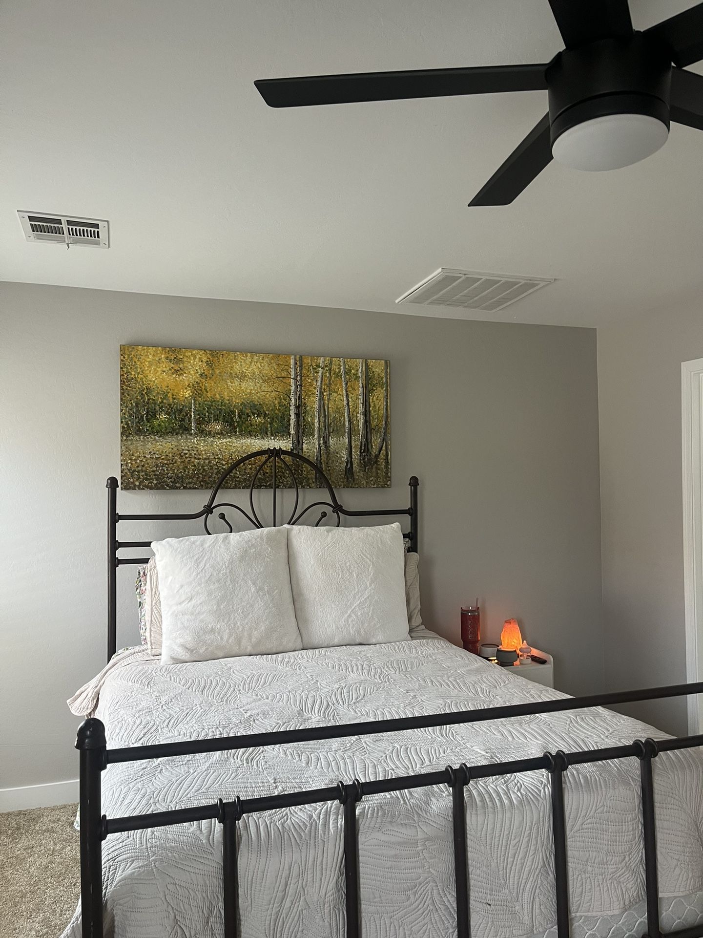 Queen Mattress and Frame