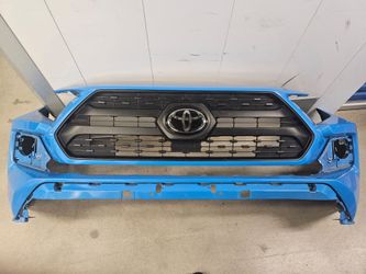 Original 2020 RAV4 Adventure front bumper.
