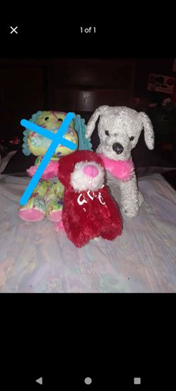Stuffed Toys $5 For Both 