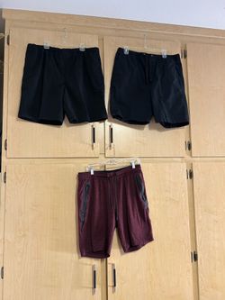 Medium, 3 Pairs Men’s Shorts, Like New, All for $15.00