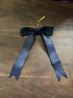 Navy Blue Ribbon/Bows