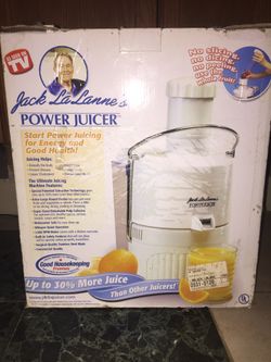 Jack la lanne power juicer
