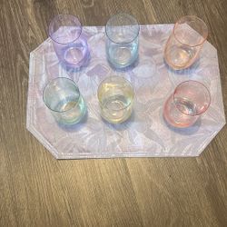 6 Colorful Glasses