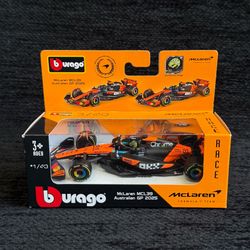 BBURAGO MCLAREN F1 1/43 SCALE CAR