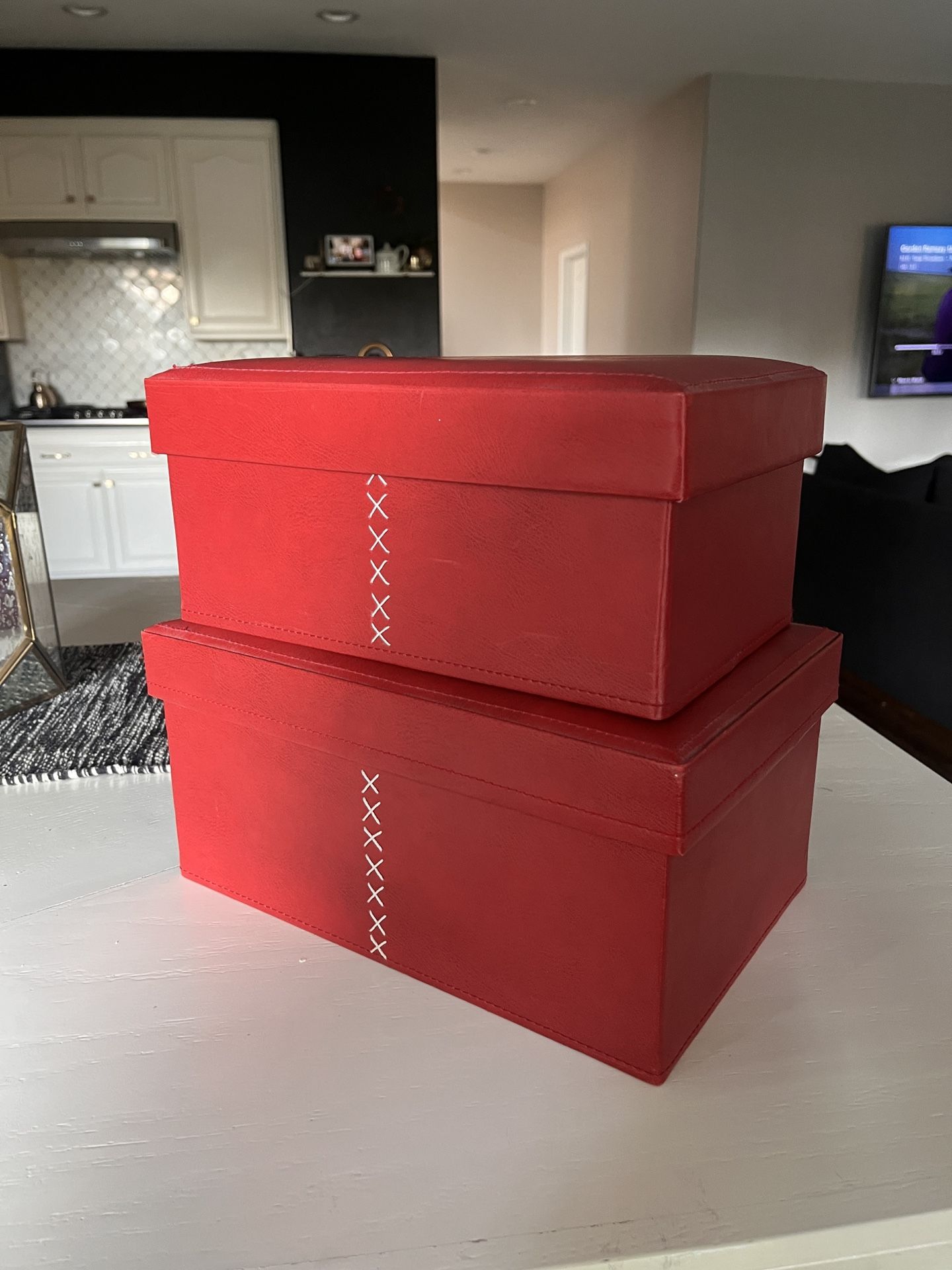 Red Gift/Storage Box Set