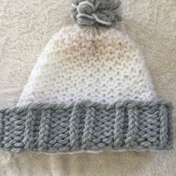 Knitting Unisex Hat and Scarf For Kids