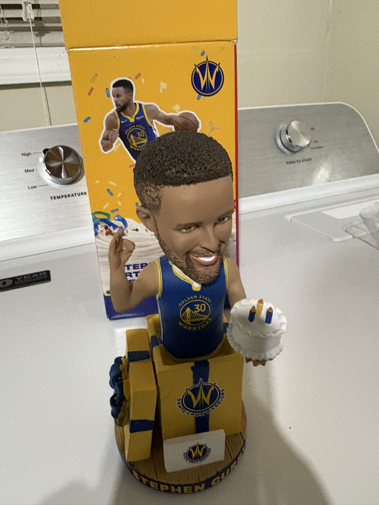 Stephen Curry Birthday Edition Bobble head 