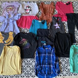 Girl Second Hand Clothes Bundle Size 6/6x