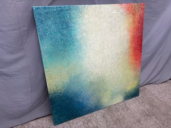 “All Your Power” Original Contemporary Acrylic & Resin Signed Canvas Painting by Cynthia Bjorn