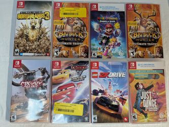 Nintendo Switch Games - Price Per Each