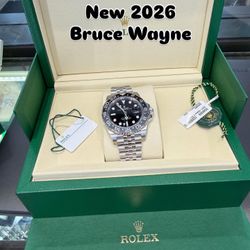 New Bruce Wayne 2026 Gmt Master Two