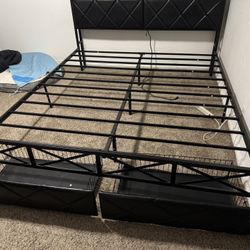 Cali King Size Bed Frame 