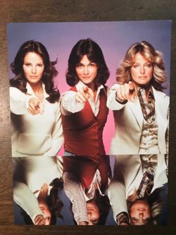 Charlie’s Angels pointing at you