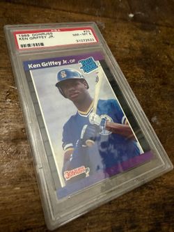 1989 Donruss #33 Ken Griffey Jr. Rookie - PSA 8 NM-MT - Mesa AZ Local Pickup