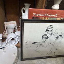 Norman Rockwell Framed Print