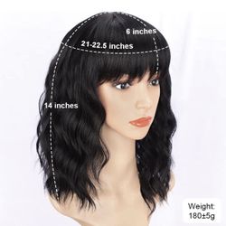 Synthetic Black Wig