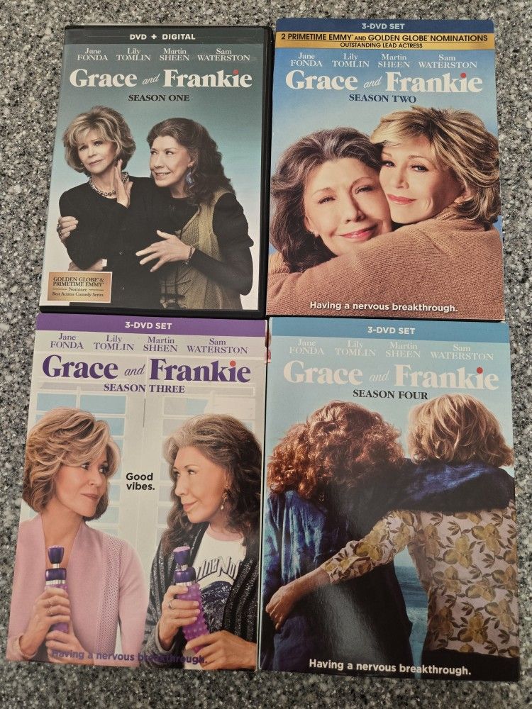 Grace & Frankie - Seasons 1-4 - DVD