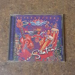 Santana "Supernatural" Compact Disc Music CD