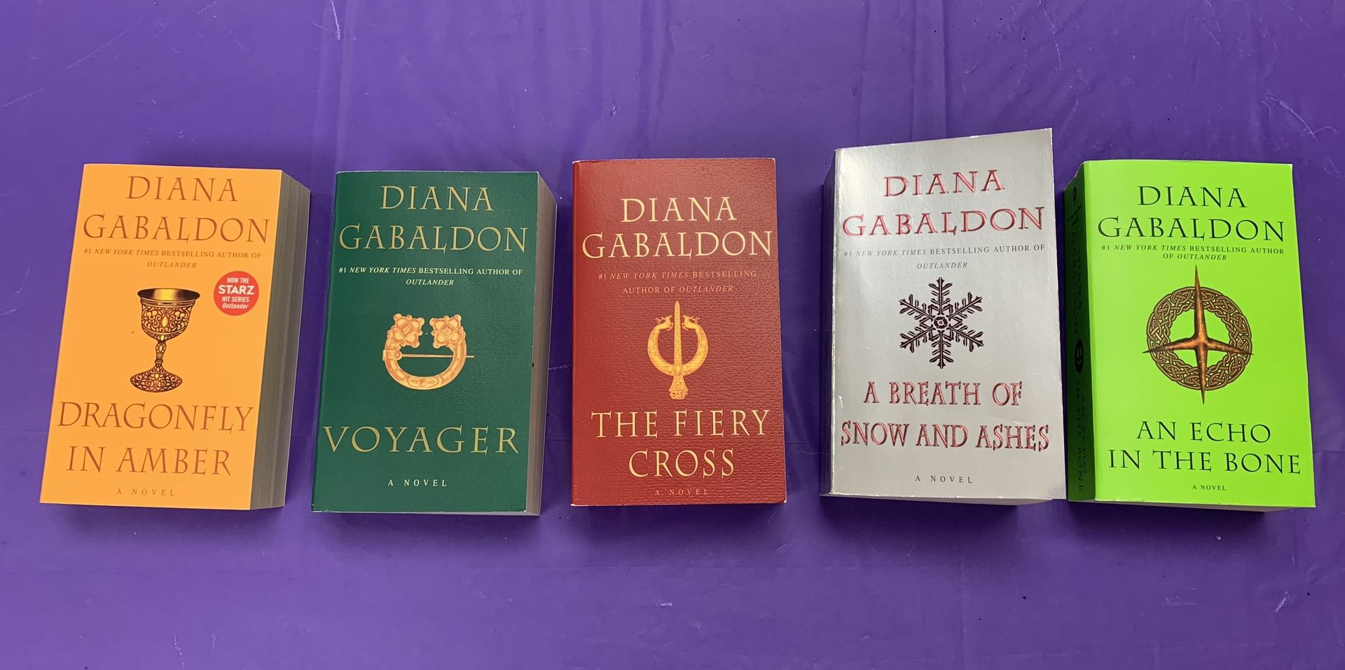 Outlander Paperback Books Vol 2,3,5,6 &7 By Diane Gabardine