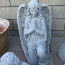 New Angel Made Out Of Cement Perfect Gift 🎁 
