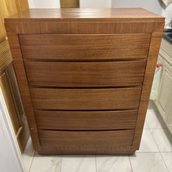 Vintage Rway 5 Draw Dresser 