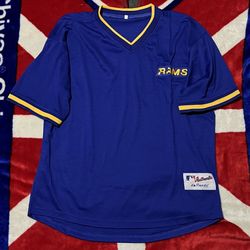 Los Ángeles Rams Baseball Style Jersey