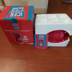 Icee ice cream maker