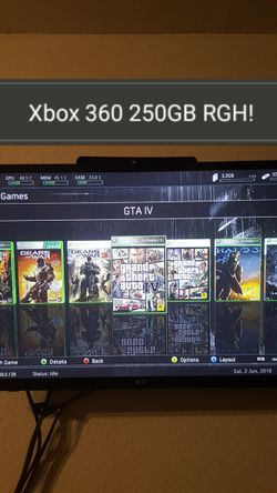 Xbox 360 250GB RGH System Pre-loaded w/ Tons of Games!! for Sale in Winter  Park, FL - OfferUp