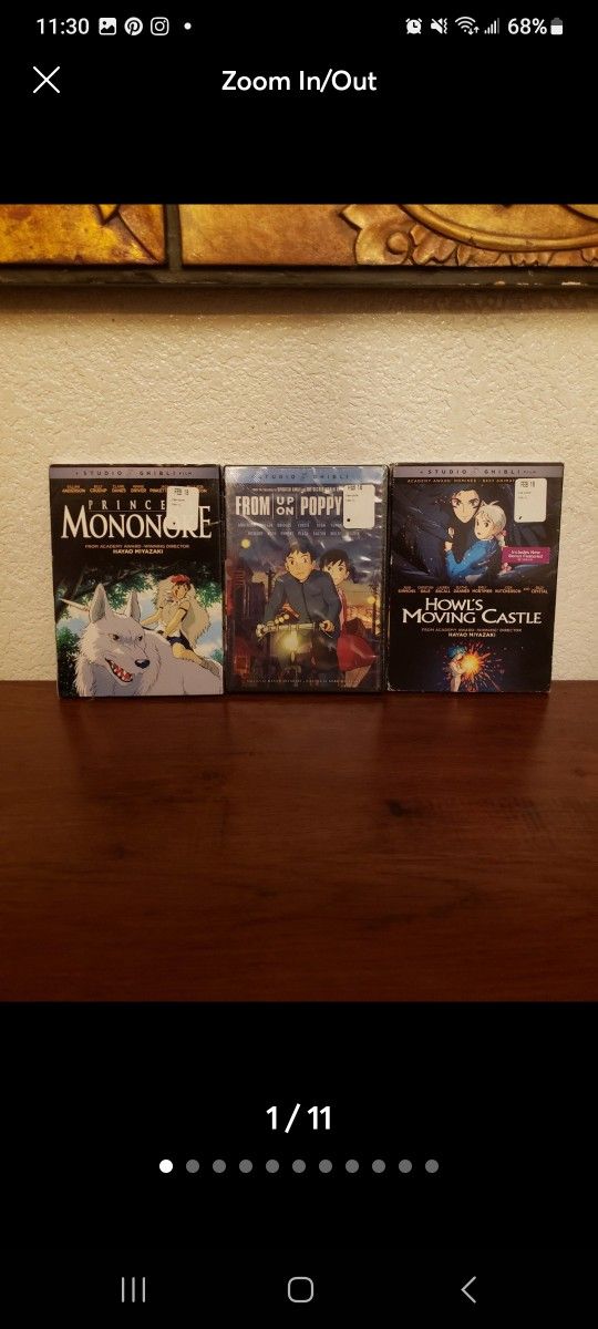 Studio Ghibli DVDS (READ DESC.)