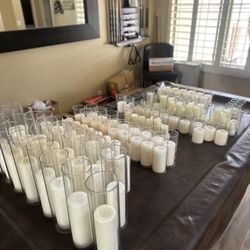 Wedding Candles And Vases