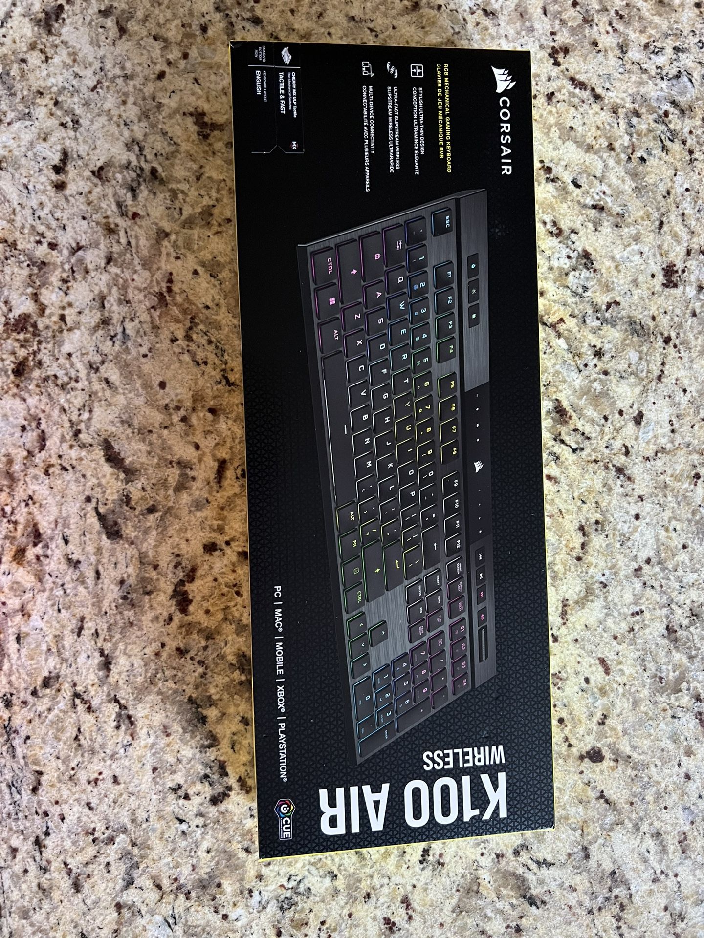 NEW SEALED BOX K100 Air Wireless Keyboard