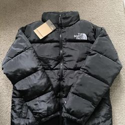 North Face Black Retro 700 keep warm Down Puffer Jacket Coat BRAND NEW Large