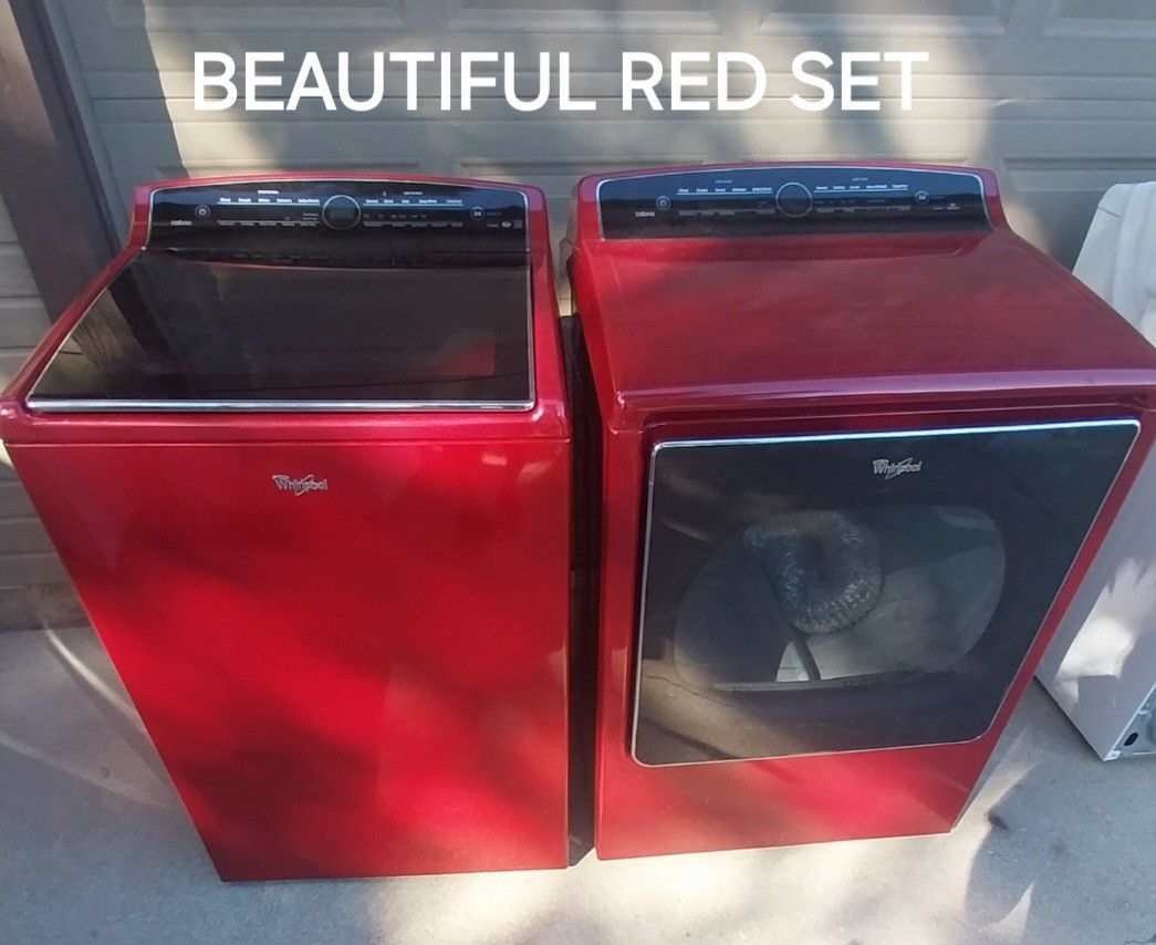 Excellent Whirlpool MEGA SIZE Washer And Dryer Set. Delivery Warranty 