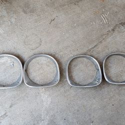 Factory 1970 Chevelle Malibu Headlight Bezels
